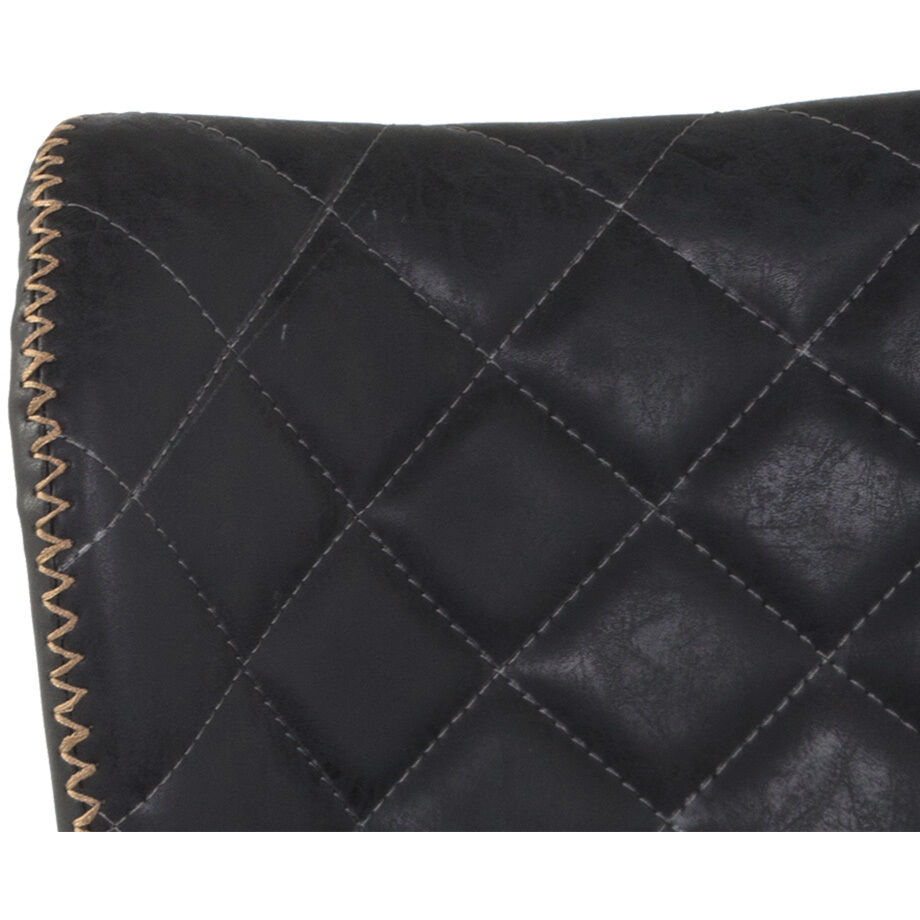 Lyla 37 inch Antique Black Counter Stool, Set Of 2